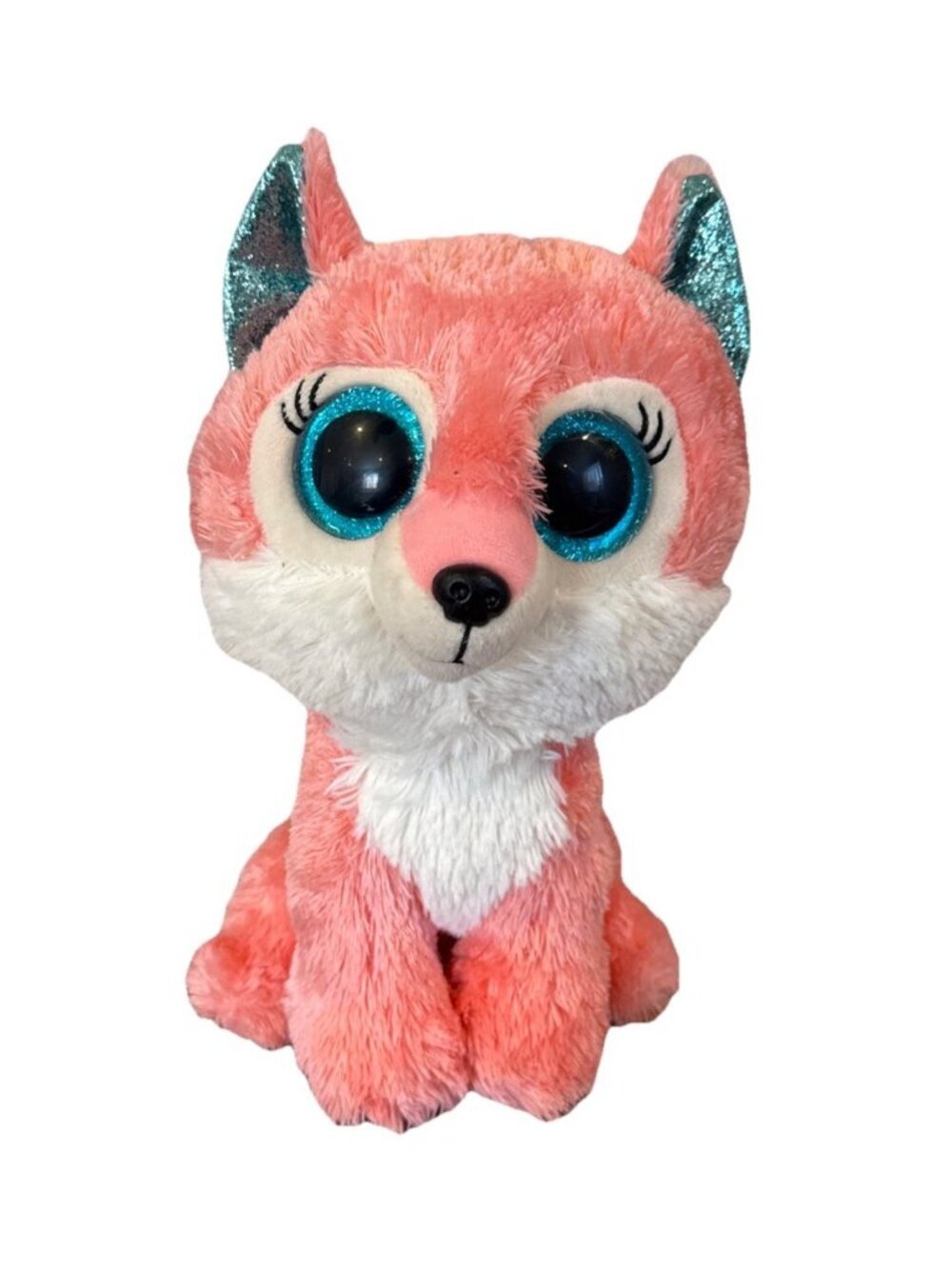 Ty Beanie Boos Maggie The Pink Wolf Great Wolf Lodge Small 9" Plush
